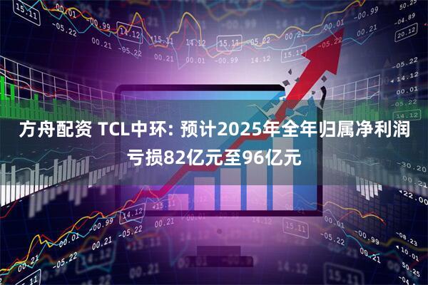 方舟配资 TCL中环: 预计2025年全年归属净利润亏损82亿元至96亿元