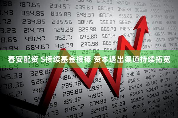 春安配资 S接续基金接棒 资本退出渠道持续拓宽
